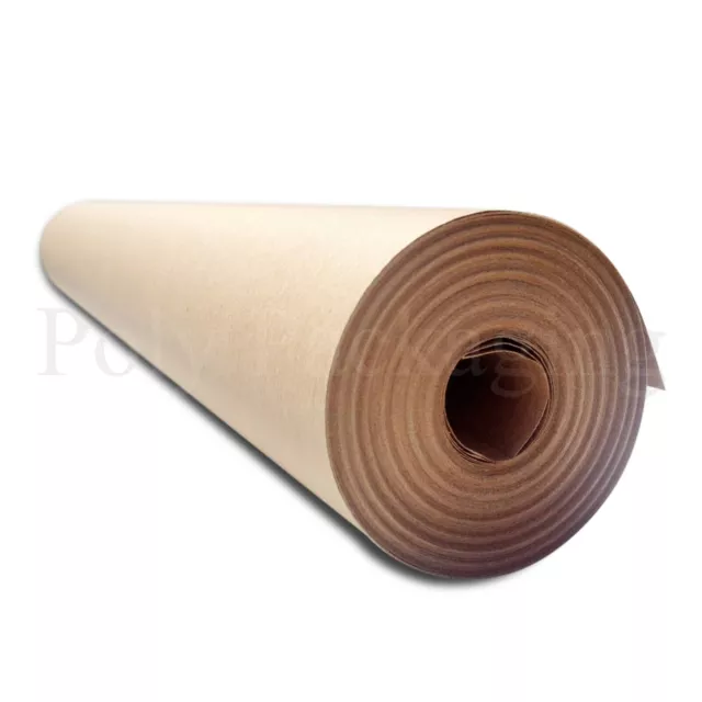 25m x 500mm/20" Wide Rolls BROWN KRAFT WRAPPING PAPER Posting Parcels Postal