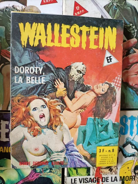 WALLESTEIN  n°  8  / Octobre  1977 /  TBE  / ELVIFRANCE 