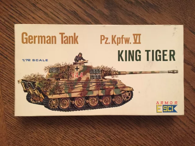Esci 1/72 Char Allemand German Tank Pzkpfw Vi King Tiger