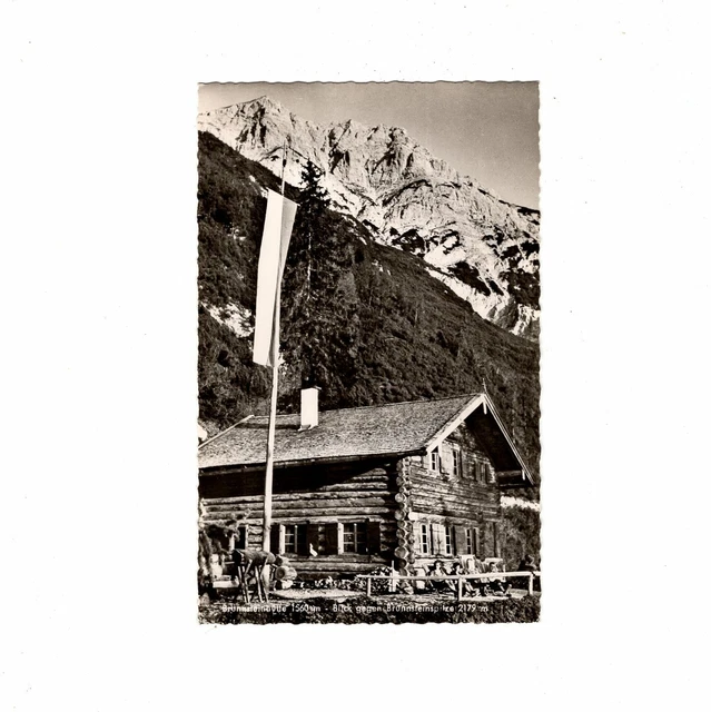 AK Ansichtskarte Brunnsteinhütte / Blick gegen Brunnsteinspitze