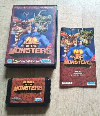 King of the Monsters - Sega Megadrive Mega Drive - NTSC-J JAP JAPAN - Near Mint