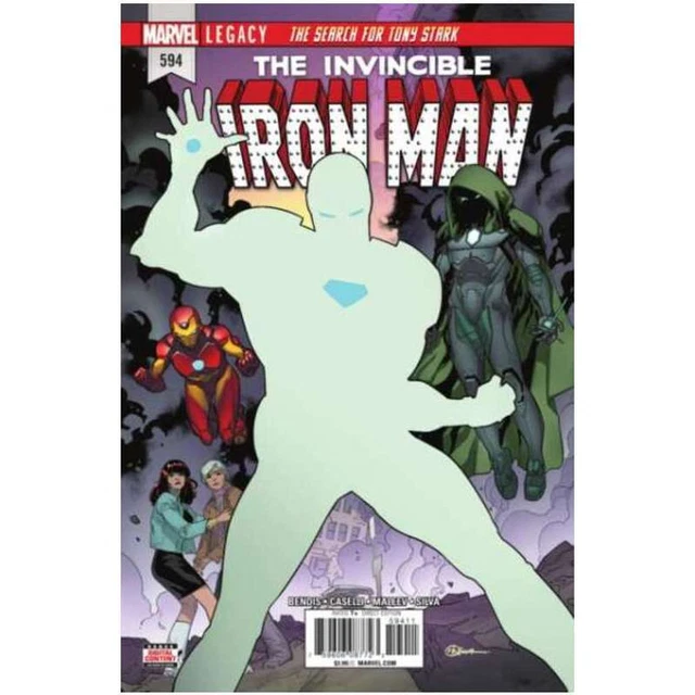Invincible Iron Man (Dec 2017 series) #594 in NM minus cond. Marvel comics [s: