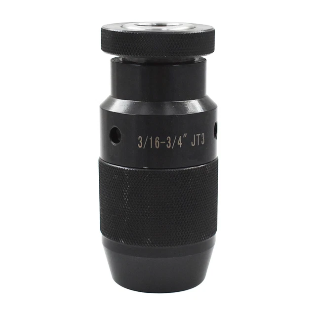 #3 Jacobs Taper 3JT 3/16-3/4" Pro-Series Keyless Drill Chuck Heavy Duty JT3