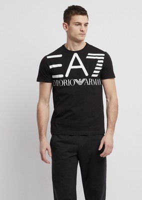 T-SHIRT UOMO EMPORIO ARMANI EA7 3YPTG1 1200 SPORT COTONE STRETCH MANICA CORTA 