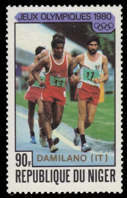 NIGER 528 (Mi715) - Moscow Olympic Medalists "50km Race Walk" (pa43131)