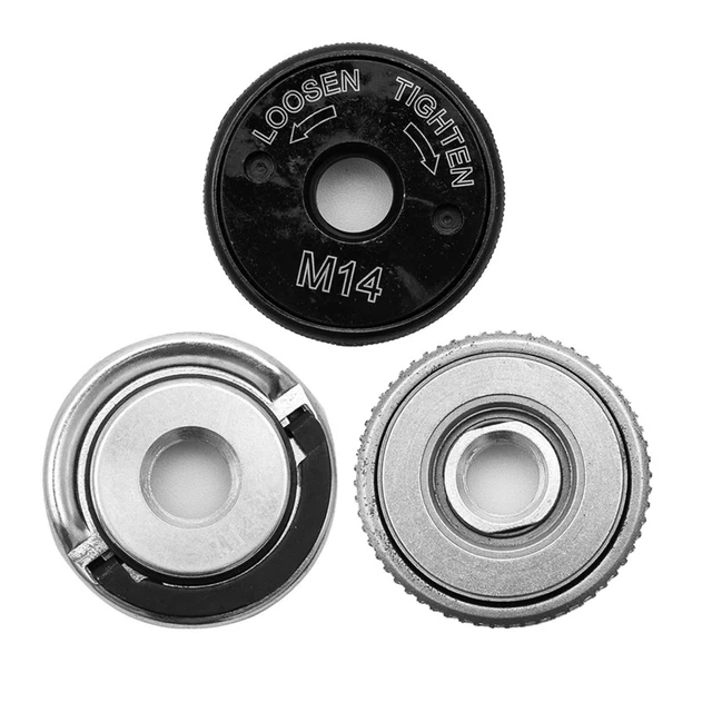 Set dadi flangia SDS lega ad alta resistenza Secure Your Recinting Wheels confezione da 3