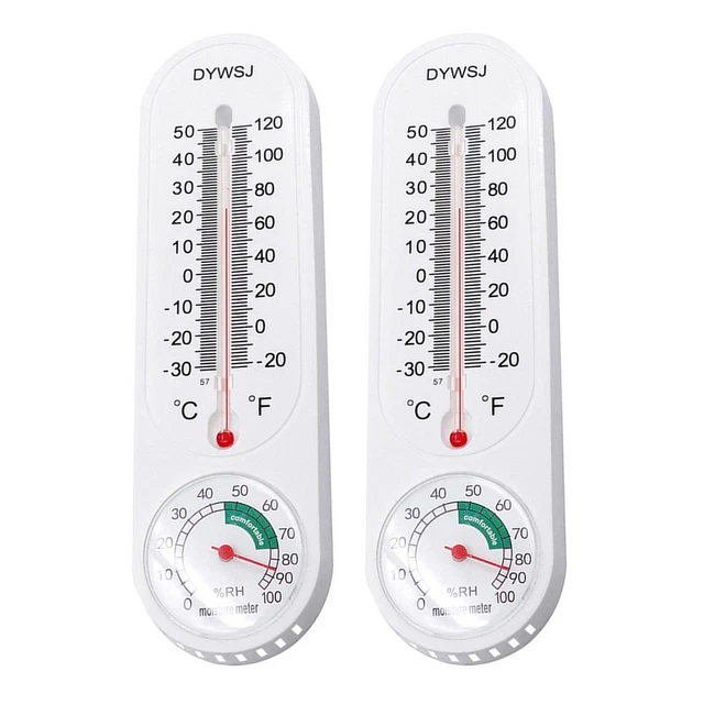 BREEDING AND HOME Humidity Indicator Wall and Table Thermometer £10.88 ...