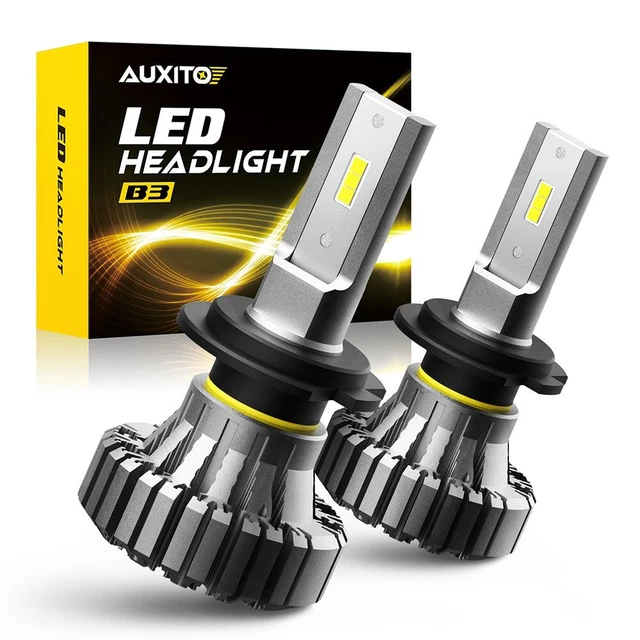 Fit for High Beam Low Beam light H7 LED headlight bulb lamps Error Free Kit 72W