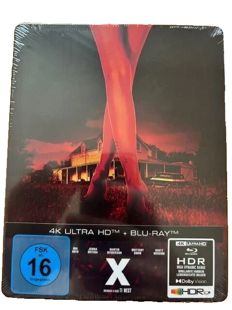 BLURAY - X - Ti West / Mia Goth - Limited 4K Steelbook - NEU - EUR 69 ...