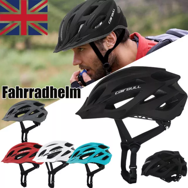 MTB Mountain Road Bike Cycling Safety Helmet Sports Bicycle Adult Unisex Cap UK