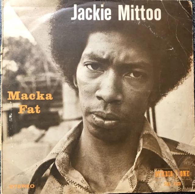 Jackie Mittoo Macka Fat 1971 Jamaica Coxsone Vinyl Lp Sol 1120 Reggae Listen