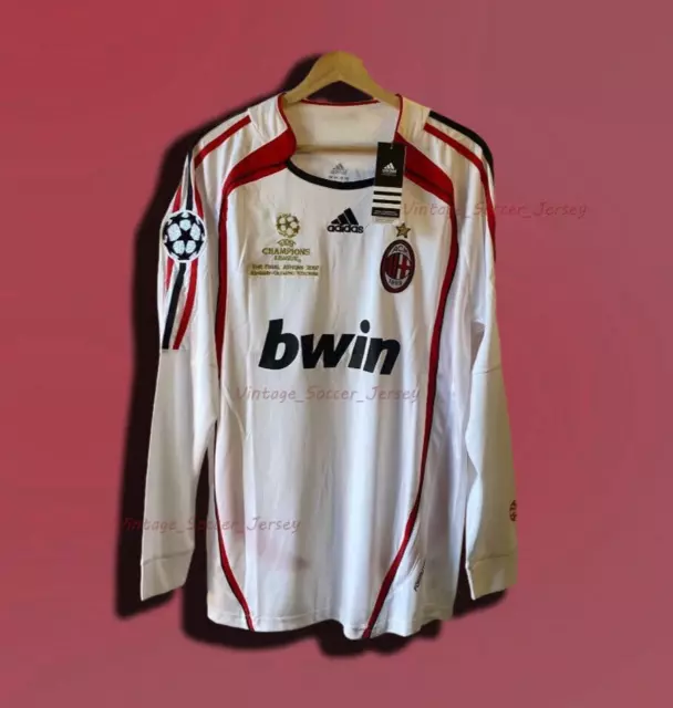 US$ 25.99 - AC Milan 2006/2007 away retro shirt MALDINI KAKA 