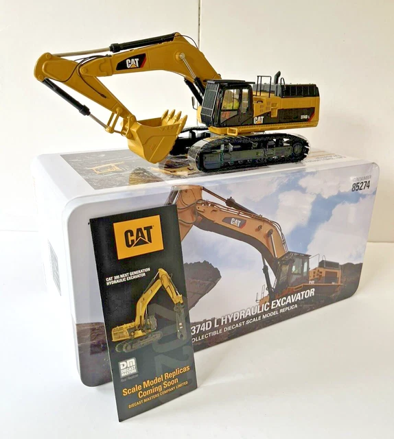 DIECAST MASTERS – Pelle Hydraulique CATERPILLAR 395GP – 1/50 – DCM85709 – Miniature Neuve