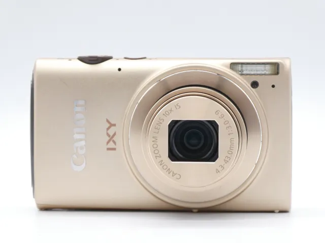 [NEAR MINT+ IN BOX] Canon IXY 620F Gold 12.1MP Digital Camera FROM JAPAN