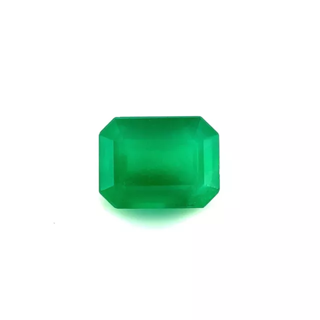 GIA CERTIFIED 1.48ct Natural Green Emerald Octagonal Emerald Cut Loose Gem