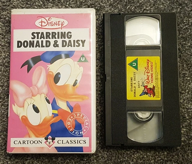 DISNEY CARTOON CLASSICS 'Starring Donald & Daisy' Special Edition PAL ...