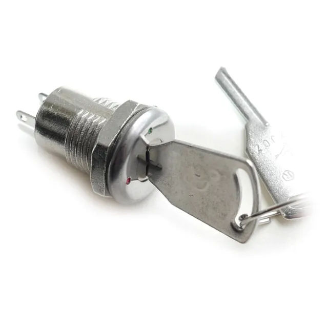 Mini Schlüsselschalter 2 Kontakte 1 Polig 30V 1A Miniaturschalter Drehschalter
