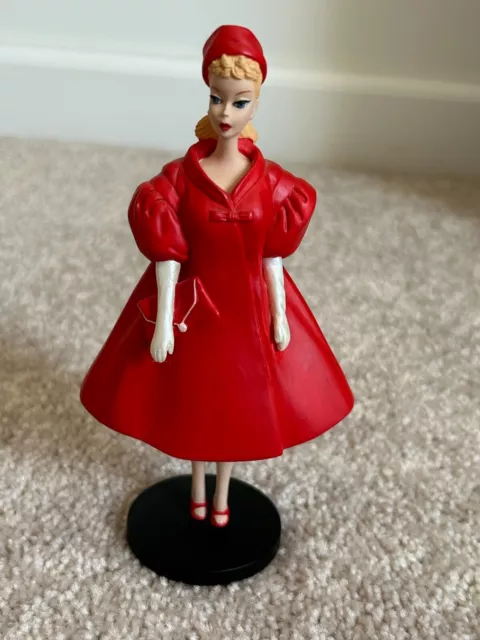 1993 The Danbury Mint Classic Barbie Figurine Collection:  Red Flare NO BOX