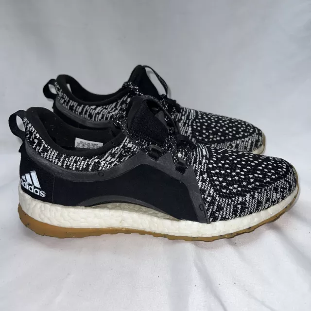 Adidas Running Shoes Womens 6.5 Black White PureBoost X All Terrain Low BY2691