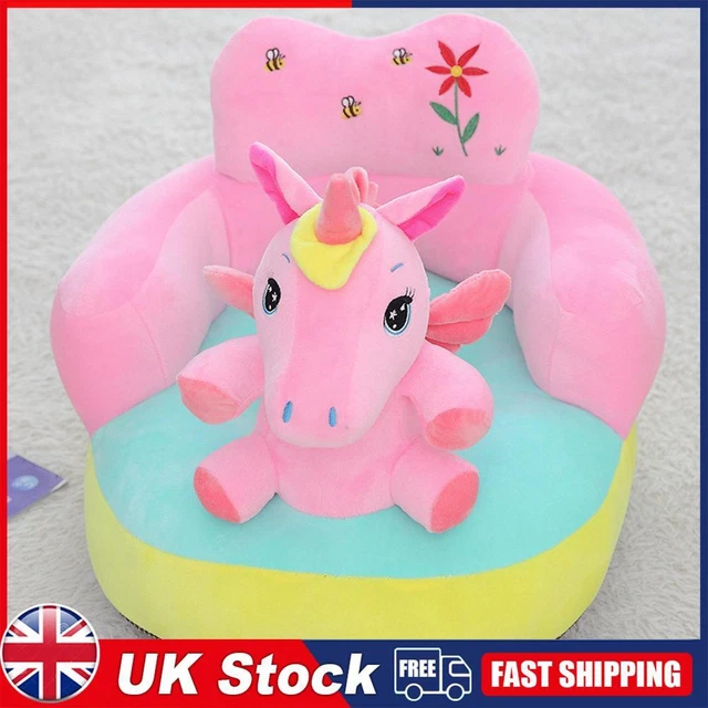 Cartoon Child Stool Cover Elastic Animal Infant Chair Case Unisex for Boys Girls