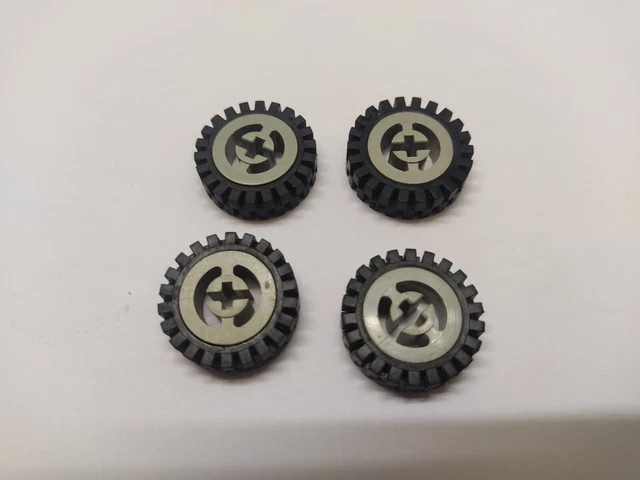 LEGO Roues (Jante grise + Pneu) ¤ 3482+3483 ¤ Wheels (Rims + Tire) ¤ ZG07