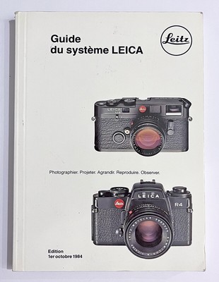 Le système Leica Leica Cahier brochure en allemand 23 S Pages Original V 1954 