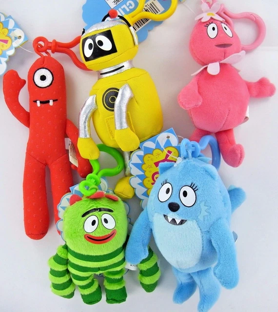YO GABBA GABBA PLUSH BROBEE BACKPACK NICKELODEON 18 SOFT STUFFED TOY