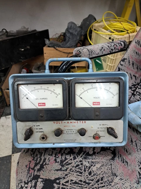 VINTAGE BACH-SIMPSON VOLT METER Ammeter $10.99 - PicClick CA