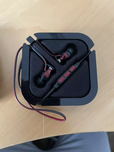 Sennheiser In-Ear Kopfhörer Momentum M2 IEI rot 3-Button-Fernbedienung Mikrofon