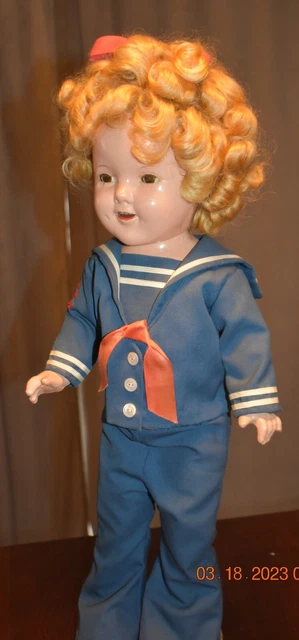 1930's Shirley Temple Doll (IDEAL) 20" N/R
