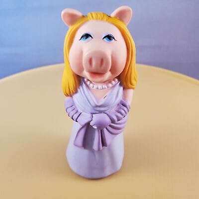 Miss Piggy Finger Puppet Muppets Fisher Price Vintage 3.5 inch