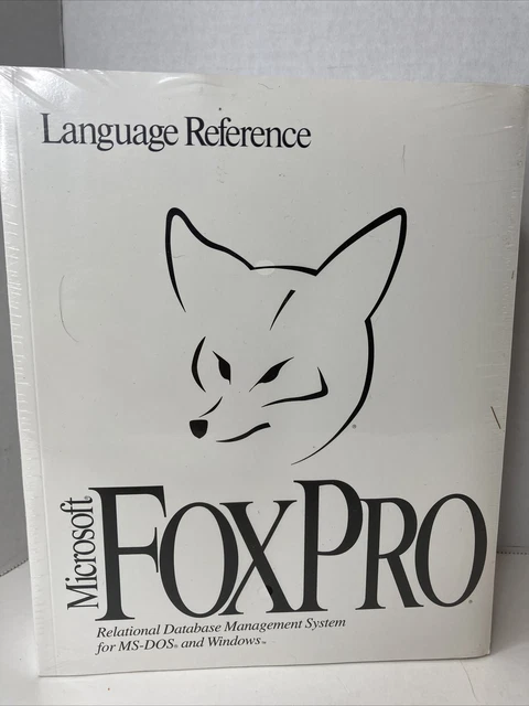 MICROSOFT FOXPRO LANGUAGE Reference - Database Mgmt System For MS-DOS ...