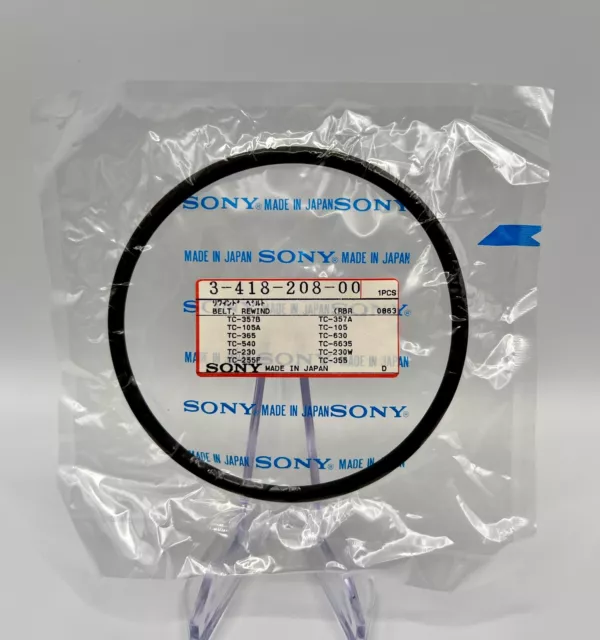 SONY OEM Genuine Replacement Belt Tapecorder Reel to Reel for TC-355 & More