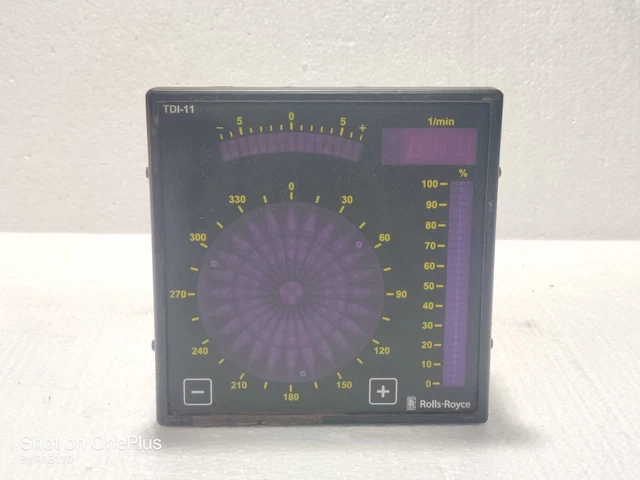 Rolls-Royce TDI-11 Order No. 23090.1 Pitch Indicator Item Ref. 7352233---005
