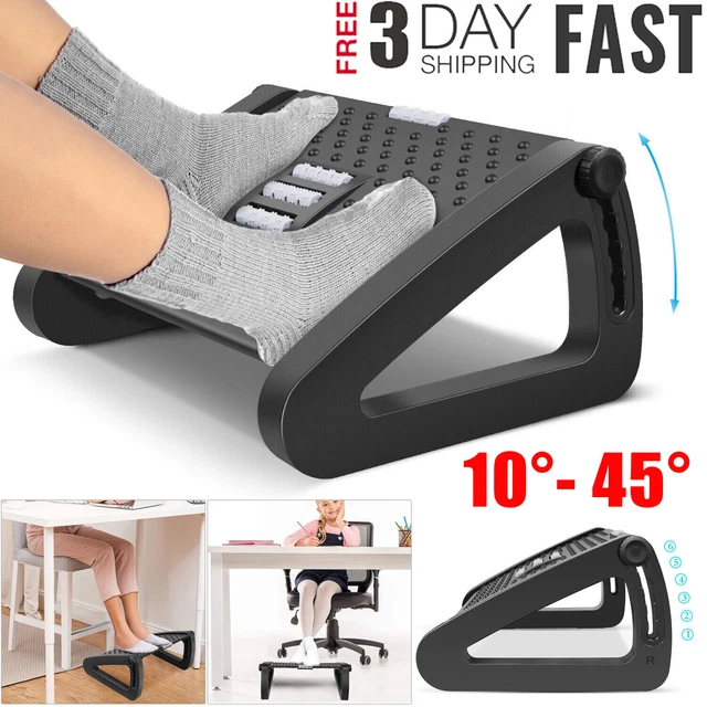 Fußstütze Schreibtisch Fußablage Fußbank Fußhocker Ergonomisch Höhenverstellbare