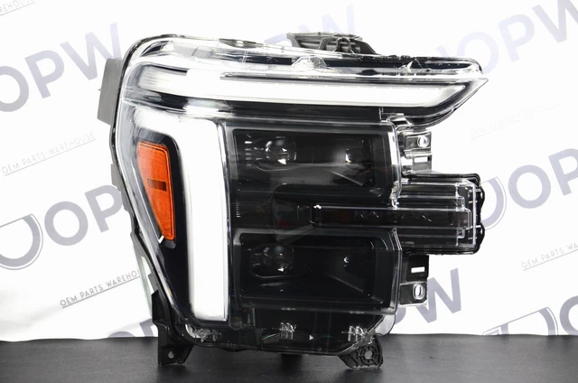 Rocky Mountain Graphics Headlight Accent Vinyl Decals For 2024-2025 Ford F-150 Raptor – FP/Raptor Logo – Pair