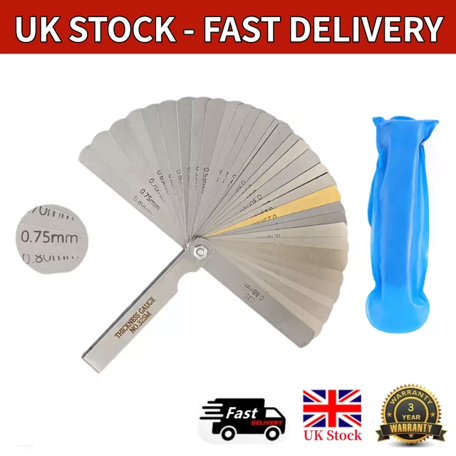 Spark Plug Gap Gauge Tool - Metric & Inch Measurements, High Hardness Steel - View #3