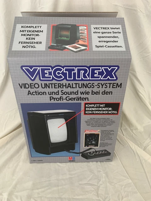 Boite VIDE jeu rare MB VECTREX Webwarp / Web Warp