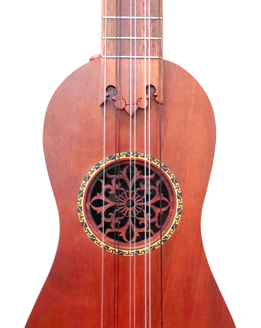 Carved Hand-Crafted Jarana "All Solid" Cedar