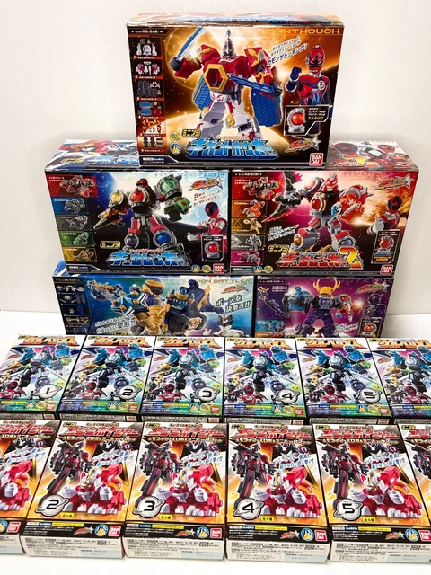 Complete Mini Ranger POWER RANGERS COSMIC Fury Kyuranger Mini Pla All Megazord Complete 41 ...