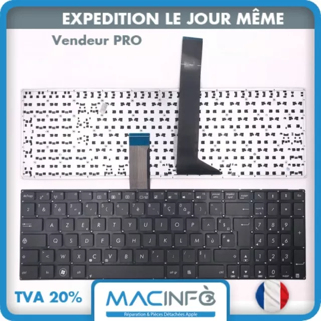 Clavier Asus R510J R510JD R510JK R510JX R510W R510WA Français Azerty