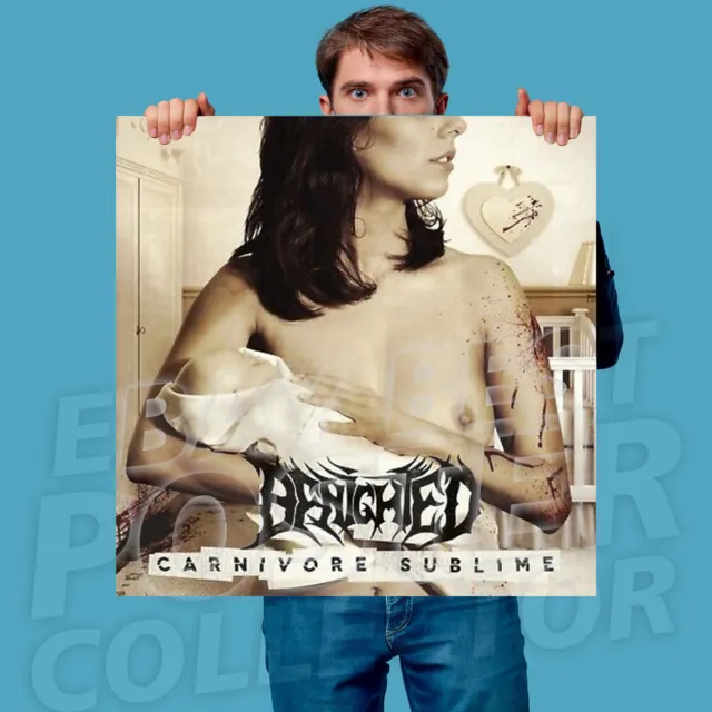 Benighted Carnivore Sublime 24x24 Album Cover Vinyl Poster