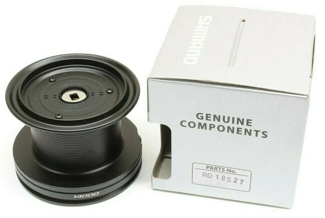 Lot De 3 Bobines De Rechange Shimano Ultegra Ci4 XTC 14000 - Noires, Assemblage Moulinet