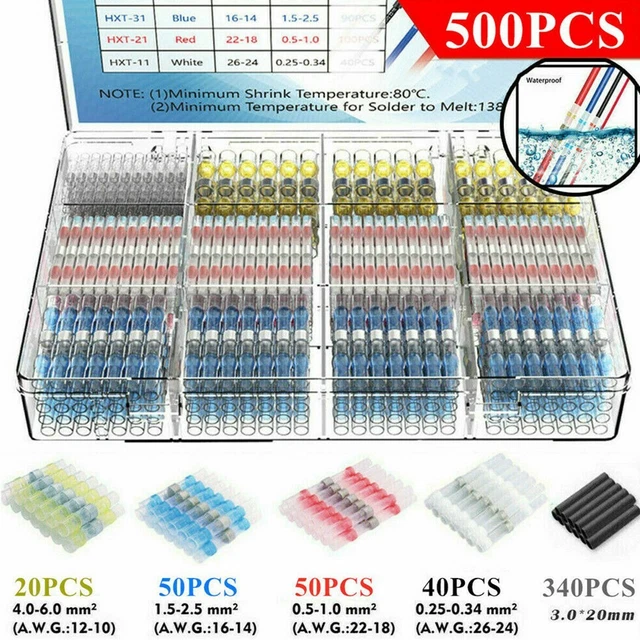 Soudure Joint Manche Chaleur Shrink Terminal Kit Imperméable Câble Connecteurs