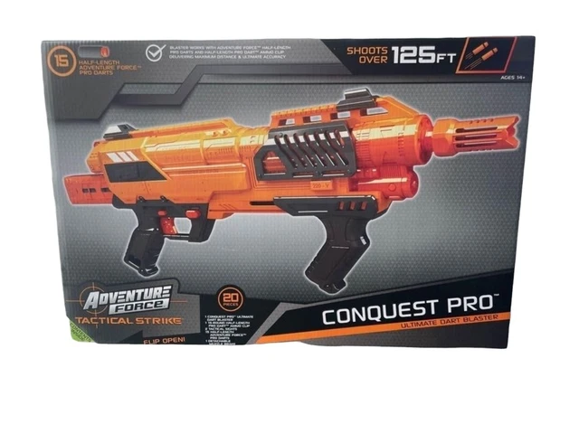 ADVENTURE FORCE TACTICAL Strike Conquest Pro Ultimate Dart Blaster ...