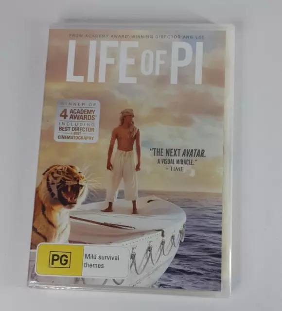 LIFE OF PI PAL DVD R4 Movie NEW SEALED Suraj Sharma $5.90 - PicClick AU