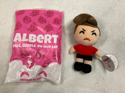 albert flamingo plush