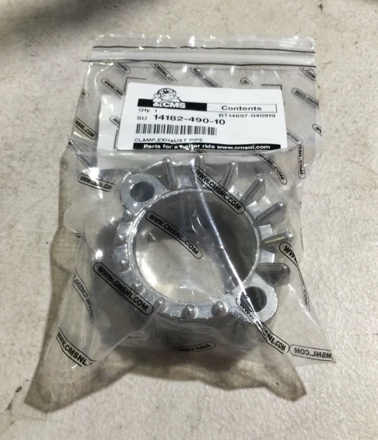 1980-1983 GS1100 Exhaust Clamp NEW CMS 14182-490-10
