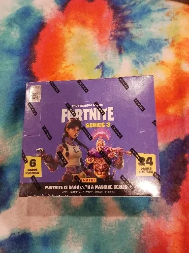 2021 Panini Fortnite Series 3 Trading Cards Hobby Box FACTORY SEALED Ships Free!