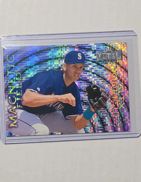 1997 SKYBOX METAL Universe Alex Rodriguez #9 Magnetic Field